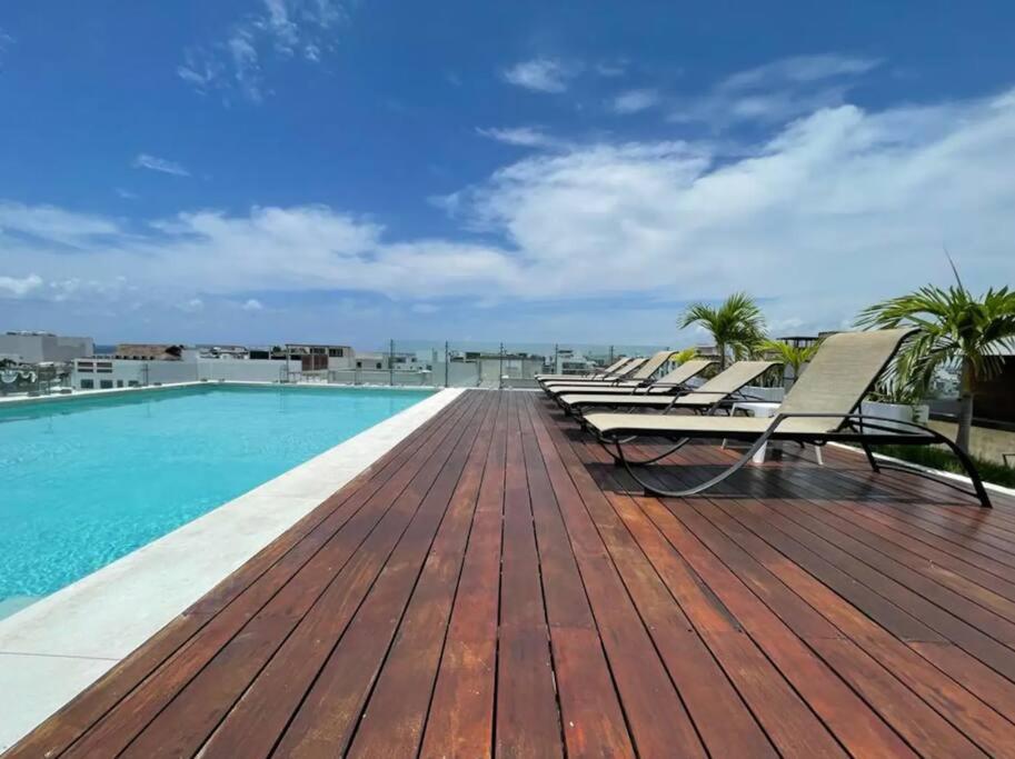 5Th Ave - Gym - Pool - Rooftop Playa del Carmen Extérieur photo